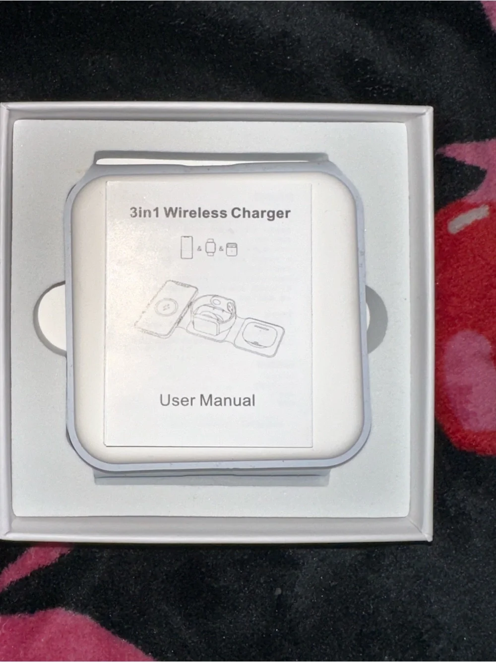 3-in-1 Magnetic Wireless Charger - White